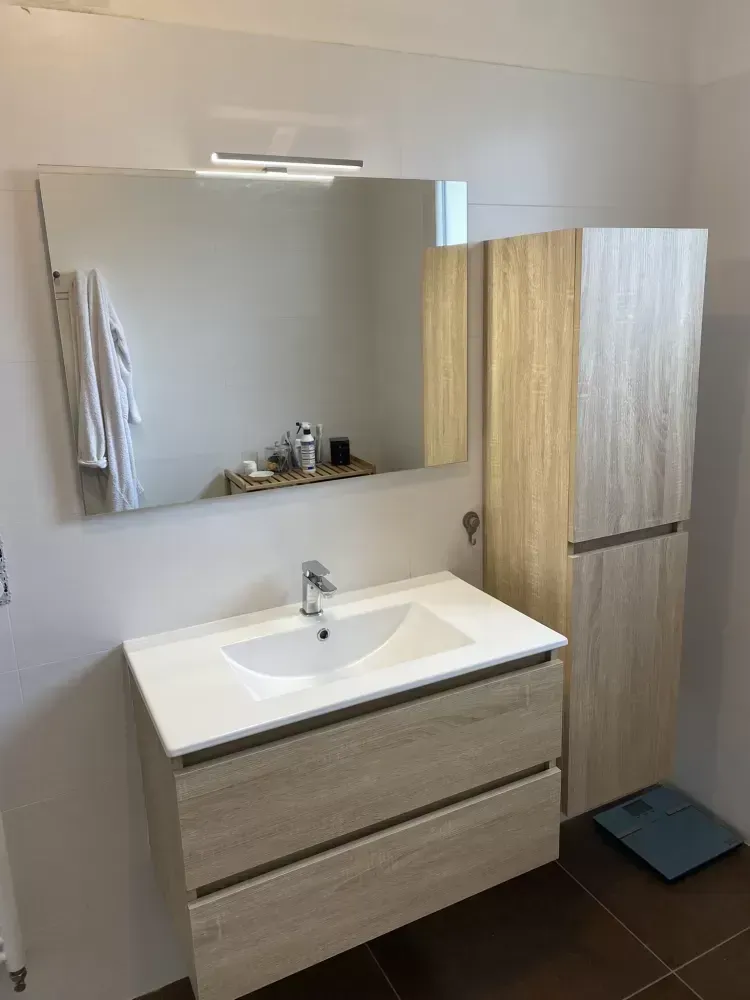 Rénovation de salle de bain à Plouezec _ LCS Le Corre Chauffage Sanitaire (1)